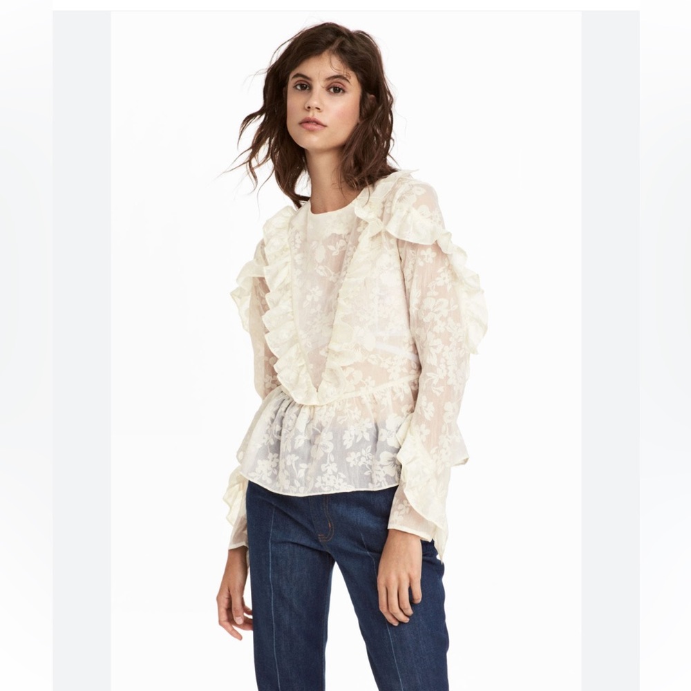 NWOT mango top